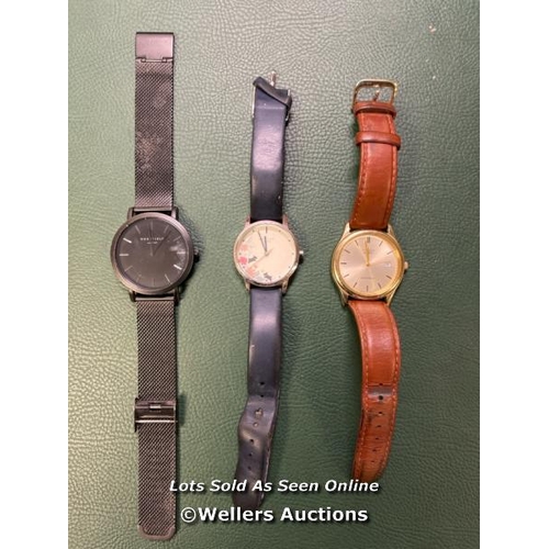 86 - 3X WATCHES; RADLEY, CITIZEN, ROSEFIELD