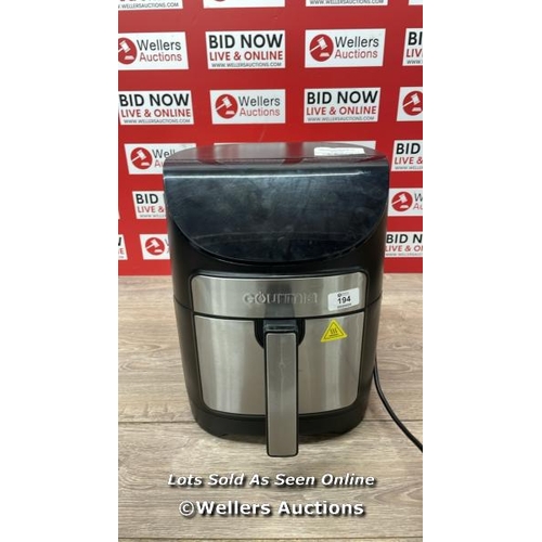 6019 - GOURMIA 6.7L DIGITIAL AIR FRYER / NO POWER / SIGNS OF USE / A37