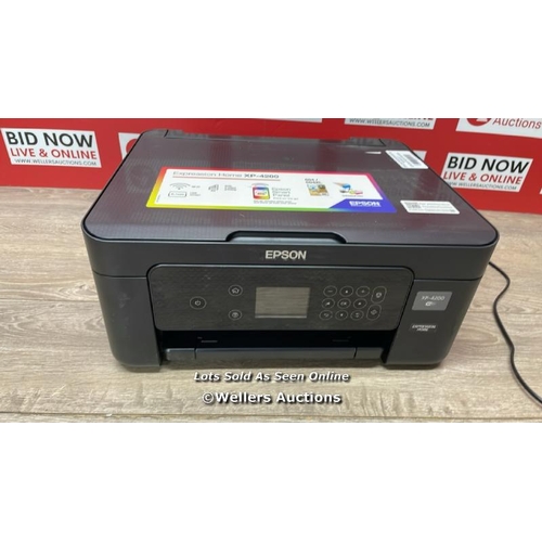 6039 - EPSON XP4200 PRINTER / NO POWER / SIGNS OF USE / A38