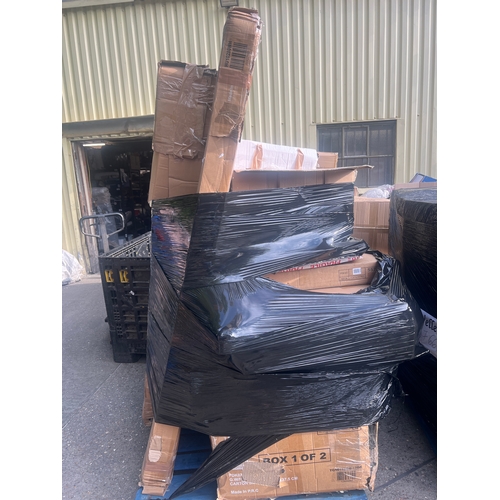 6047 - Pallet of assorted furniture / May be incomplete or damaged