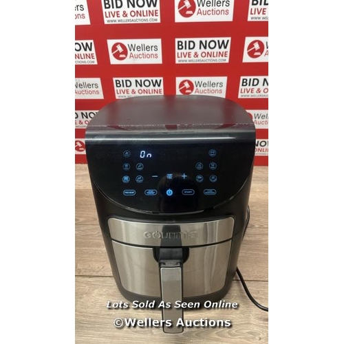 6082 - GOURMIA 6.7L DIGITIAL AIR FRYER / POWERS UP / SIGNS OF USE / W1