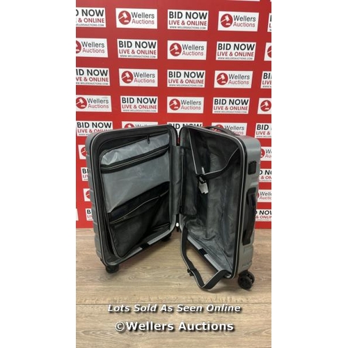 6091 - SAMSONITE TECH 3 2PC HARDSIDE LUGGAGE SET / SIGNS OF USE / OVERALL GOOD CONDITION COMBINATION UNLOCK... 