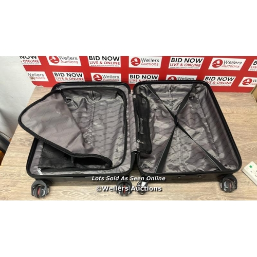 6093 - SAMSONITE ENDURE 2PC. HARDSIDE LUGGAGE SET / ZIP DAMAGED / MINIMAL SIGNS OF USE  / P1