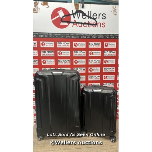 6094 - SAMSONITE ENDURE 2PC. HARDSIDE LUGGAGE SET / DAMAGED WHEEL / SIGNS OF USE / C29