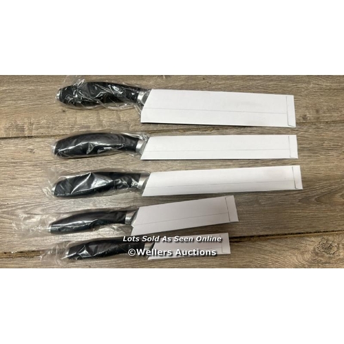 6117 - CIRCULON KNIFE BLOCK 6PC  / APPEARS NEW AND COMPLETE / A35