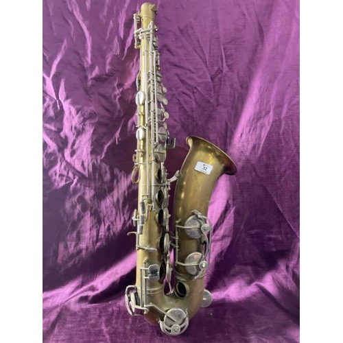 32 - Lafleur saxaphone, supplied by Boosey and Hawkes  / All lots are located at The Barn, Hampstead Farm... 