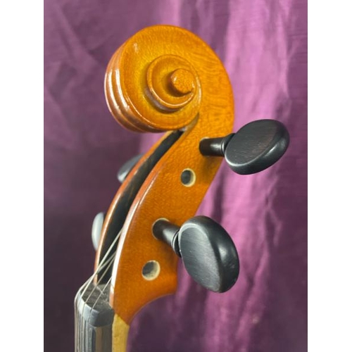 33 - Antoni AV44 violin, 60cm (l) with bow and case  / All lots are located at The Barn, Hampstead Farm, ... 