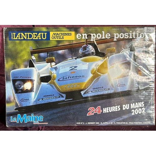 414 - An original 2002 'Landeau Machine Outils en Pole Position' poster, 60cm (h) x 40cm (w)  / All lots a... 