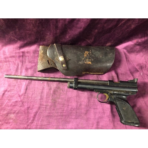 95 - 20th century air pistol, 22 cal  / All lots are located at The Barn, Hampstead Farm, Nr Henley on Th... 