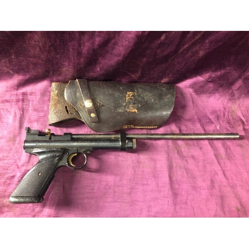 95 - 20th century air pistol, 22 cal  / All lots are located at The Barn, Hampstead Farm, Nr Henley on Th... 