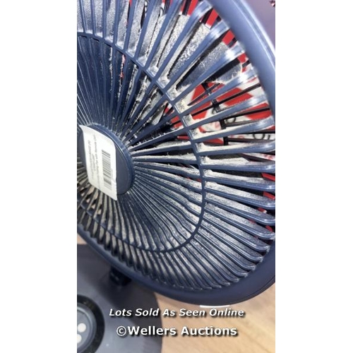 249 - NSA ULTIMATE FOLDING FAN WITH REMOTE CONTROL, FFDC-24RC / SIGNS OF USE / UNTESTED NO POWER SUPPLY OR... 