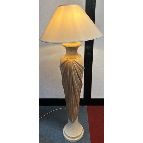 10 - A large ceramic Grecian style lamp in the form of a tall urn, in working order, 162cm (h)  / All lot... 