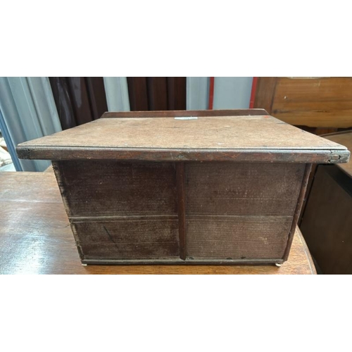 100 - A table top lecturn, 30cm (h) x 50cm (w) x 40cm (d)  / All lots are located at Gower Reclamation, Un... 