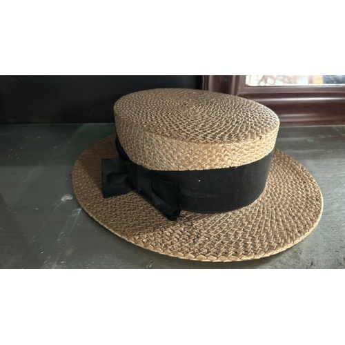 145 - Bon Ton Ivy comfort hat, size 6 3/4  / All lots are located at Gower Reclamation, Unit 17b, Crofty I... 