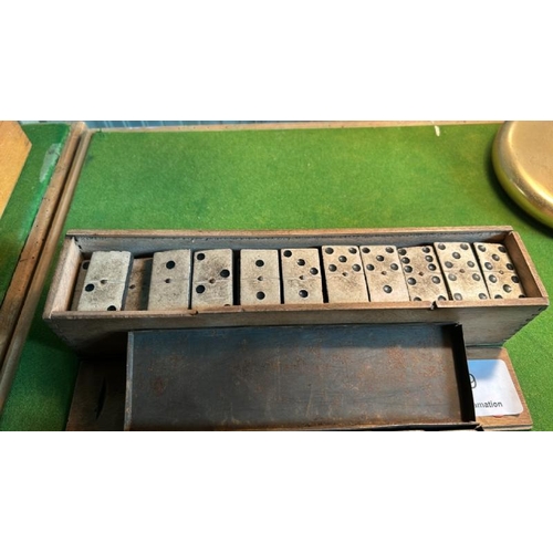 179 - Three sets of vintage dominoes  / All lots are located at Gower Reclamation, Unit 17b, Crofty Indust... 