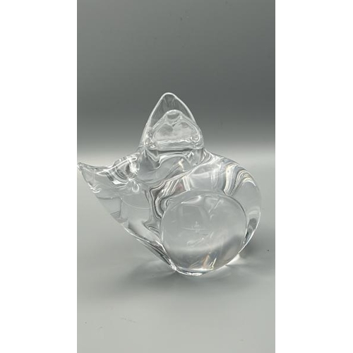 206 - Group of four glass animals including mouse, pig, snail and penguin, tallest 8cm high  / All lots ar... 