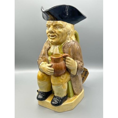 223 - Wood and sons burslem england toby jug replica number 1000, 25cm high  / All lots are located at Gow... 