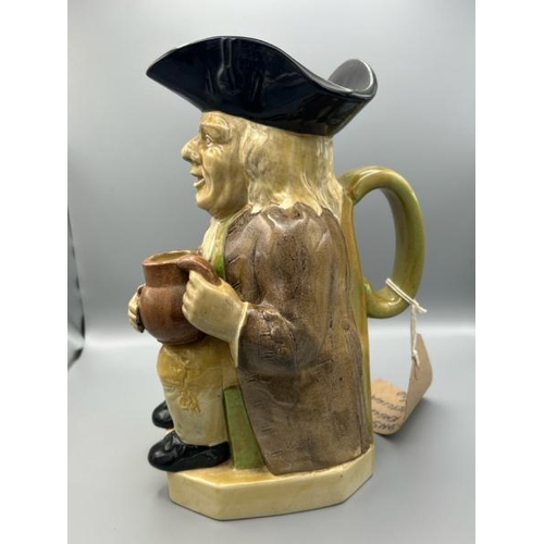 223 - Wood and sons burslem england toby jug replica number 1000, 25cm high  / All lots are located at Gow... 