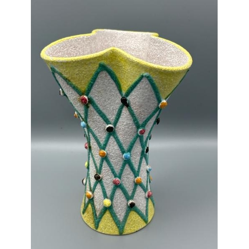 233 - Rare fratelli fanciullacci 'alla moda' design vase 1950/60's, 18cm high  / All lots are located at G... 