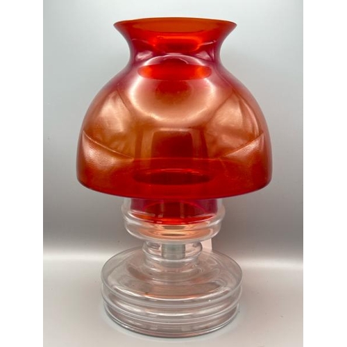 279 - A Pollo glass candle holder, 17cm (h)  / All lots are located at Gower Reclamation, Unit 17b, Crofty... 