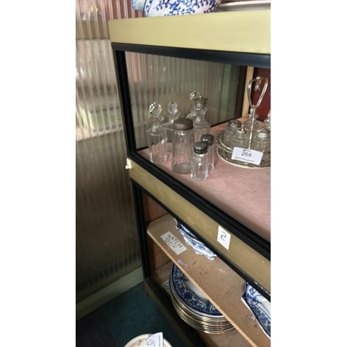 299 - Jewellers display cabinet with storage below, 92cm (h) x 150cm (w) 50cm (d) (contents not included) ... 