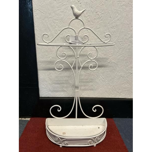 50 - A small umbrella stand, 75cm (h)  / All lots are located at Gower Reclamation, Unit 17b, Crofty Indu... 