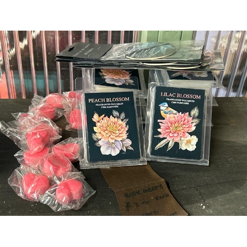 616 - Large quantity of scented wax melts  / All lots are located at Gower Reclamation, Unit 17b, Crofty I... 