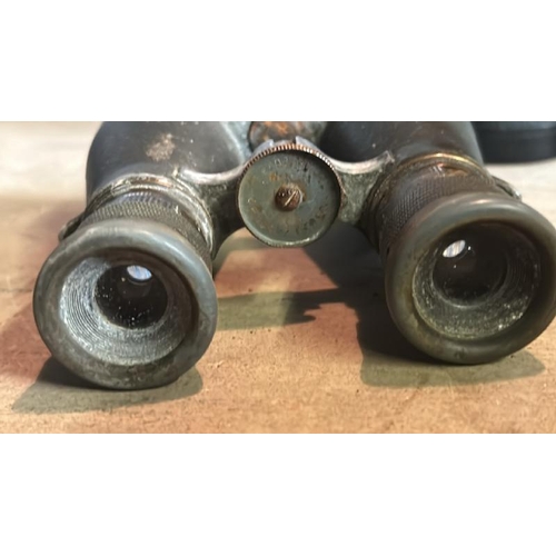 648 - Four assorted old binoculars as found  / All lots are located at Gower Reclamation, Unit 17b, Crofty... 