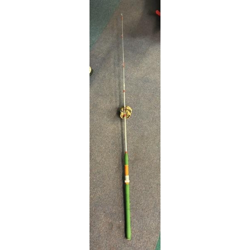 654 - Vintage six foot fishing rod  / All lots are located at Gower Reclamation, Unit 17b, Crofty Industri... 