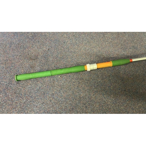 654 - Vintage six foot fishing rod  / All lots are located at Gower Reclamation, Unit 17b, Crofty Industri... 