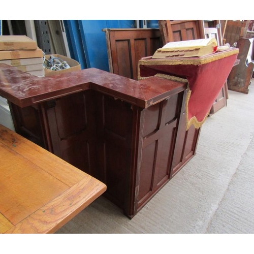 807 - Church altar, 105cm (h) x 200cm (w) x 100cm (d)  / All lots are located at Gower Reclamation, Unit 1... 