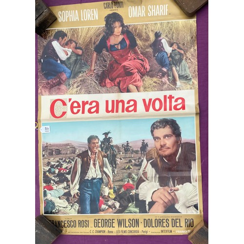 777 - Original film poster, C'era una volta featuring Sophia Loren  / All lots are located at The Barn, Ha... 