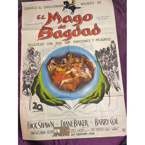 879 - Original film poster, Maga de Bagdad featuring Dick Shawn  / All lots are located at The Barn, Hamps... 