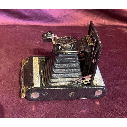 872 - (Property of the Schlaefli Estate), Vintage Kodak Folding Camera, carried by Robin Schaefly througho... 