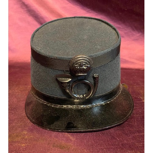 681 - A 19th century style theatrical peaked cap to a Victorian rifle company / All lots are located at Th... 