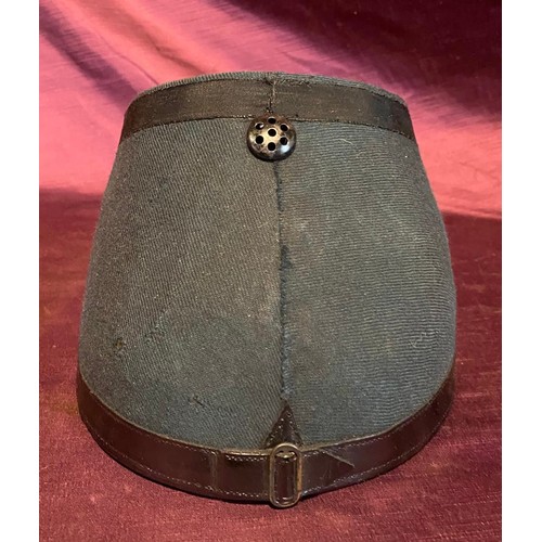 681 - A 19th century style theatrical peaked cap to a Victorian rifle company / All lots are located at Th... 