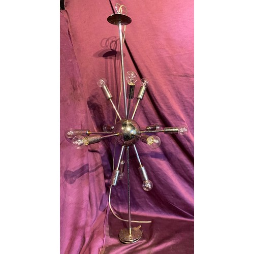 921 - A 1970's hanging lamp in the form of a satellite  / All lots are located at The Barn, Hampstead Farm... 