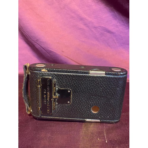 872 - (Property of the Schlaefli Estate), Vintage Kodak Folding Camera, carried by Robin Schaefly througho... 