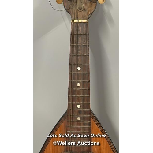 29 - Antique eight string Lute, as found / AN5