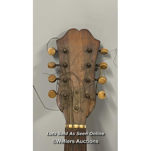 29 - Antique eight string Lute, as found / AN5