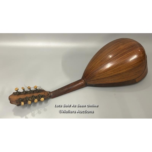 29 - Antique eight string Lute, as found / AN5