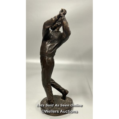 32 - Heredities limited edition bronze effect sculpture 