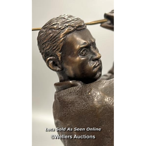 32 - Heredities limited edition bronze effect sculpture 