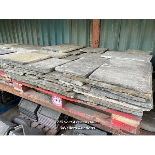 733 - Pallet of stone flags, approx. 7sqm worth, 3/4