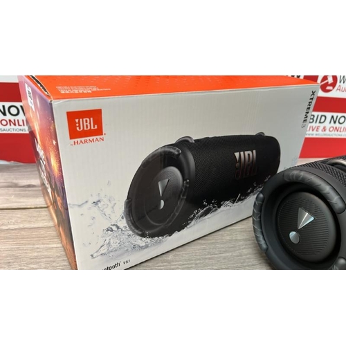 8502 - JBL XTREME 3 WIRELESS BLUETOOTH SPEAKER / APPEARS TO BE NEW, OPEN BOX / POWERS UP / CONNECTS AND PLA... 