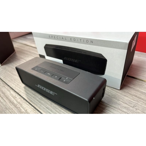 8504 - BOSE SOUNDLINK MINI 2 SE SPEAKER / APPEARS TO BE NEW, OPEN BOX / POWERS UP, CONNECTS AND PLAYS MUSIC... 