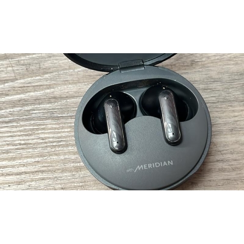 8522 - LG TONE FREE ENHANCED ACTIVE NOISE CANELLATION IN-EAR HEADPHONES / WITH BOX / UNTESTED / T2