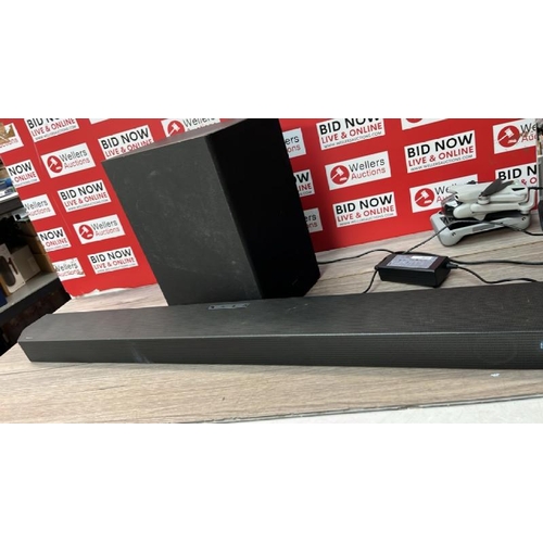 8552 - SAMSUNG HW-Q600C/XU SOUNDBAR / WITH SUB / POWERS UP, CONNECTED TO BLUETOOTH FOR TESTING / WITHOUT BO... 