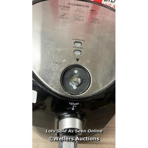 4105 - TOWER 4.3LTR AIR FRYER / NO POWER / SIGNS OF USE /