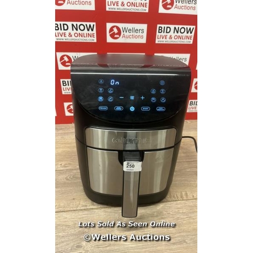 4137 - GOURMIA 6.7L DIGITIAL AIR FRYER / POWERS UP / SIGNS OF USE